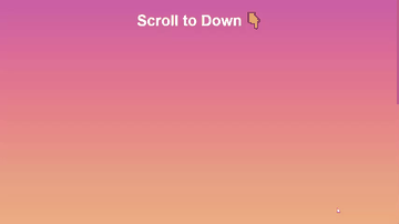 A scroll to top button with vanilla js built with modern frontend techniques for responsive and reusable UI.