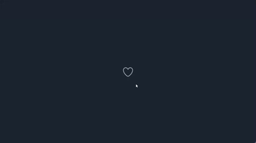 A like animation built with modern frontend techniques for responsive and reusable UI.