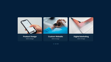 A carousel built with modern frontend techniques for responsive and reusable UI.