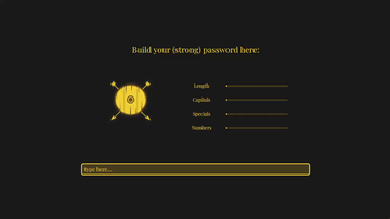 A password generator built with modern frontend techniques for responsive and reusable UI.