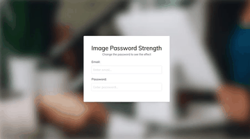A image password strength built with modern frontend techniques for responsive and reusable UI.