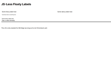 A floaty labels built with modern frontend techniques for responsive and reusable UI.