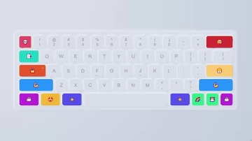 A neu keyboard built with modern frontend techniques for responsive and reusable UI.