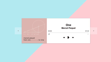 A music player built with modern frontend techniques for responsive and reusable UI.