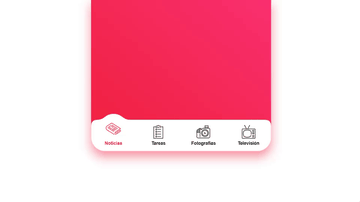 A tab bar gooey icons built with modern frontend techniques for responsive and reusable UI.