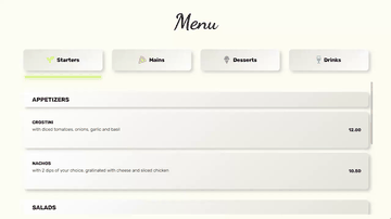 A responsive resaturant menu built with modern frontend techniques for responsive and reusable UI.