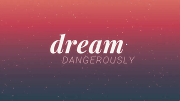 A dream dangerously: smoky text on hover built with modern frontend techniques for responsive and reusable UI.