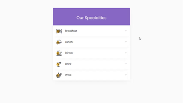 A bootstrap accordion v2 built with modern frontend techniques for responsive and reusable UI.