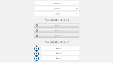 A accordion styles built with modern frontend techniques for responsive and reusable UI.