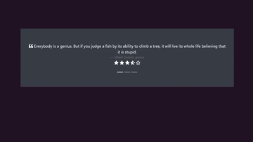 A bootstrap carousel testimonials built with modern frontend techniques for responsive and reusable UI.
