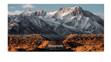 A bootstrap 4: carousel / slider / slideshow built with modern frontend techniques for responsive and reusable UI.