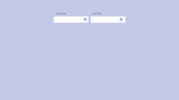 A bootstrap 4 blue themed date picker built with modern frontend techniques for responsive and reusable UI.