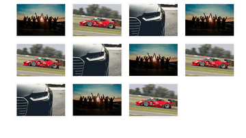 A arrow key navigation thumbnail gallery modal view built with modern frontend techniques for responsive and reusable UI.