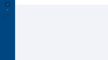 A fixed navigation sidebar built with modern frontend techniques for responsive and reusable UI.