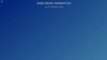 A side menu responsive built with modern frontend techniques for responsive and reusable UI.