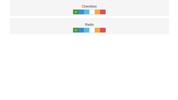 A bootstrap css only radio buttons built with modern frontend techniques for responsive and reusable UI.