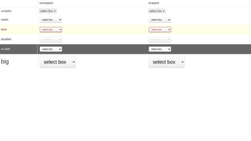 A bootstrap select box built with modern frontend techniques for responsive and reusable UI.