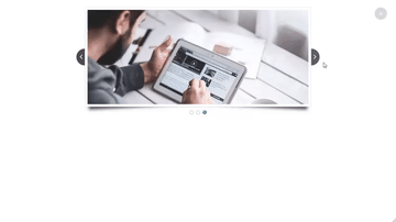 A bootstrap elegant image slider built with modern frontend techniques for responsive and reusable UI.