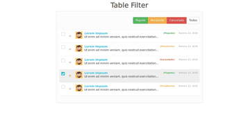 A easy table filter built with modern frontend techniques for responsive and reusable UI.