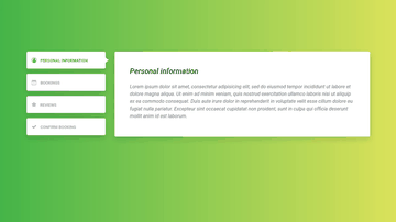 A bootstrap vertical tabs built with modern frontend techniques for responsive and reusable UI.