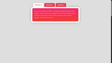 A tab style #99 built with modern frontend techniques for responsive and reusable UI.