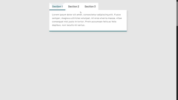 A tab style #92 built with modern frontend techniques for responsive and reusable UI.