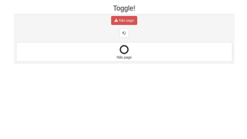 A bootstrap single button toggle built with modern frontend techniques for responsive and reusable UI.