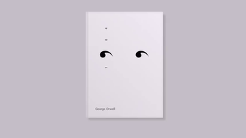 A george orwell 1984 book cover built with modern frontend techniques for responsive and reusable UI.