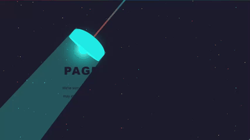 A error page built with modern frontend techniques for responsive and reusable UI.