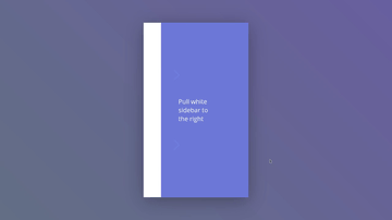 A elastic svg sidebar material design built with modern frontend techniques for responsive and reusable UI.