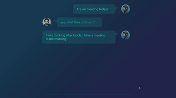 A chat built with modern frontend techniques for responsive and reusable UI.