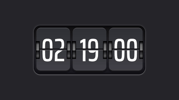 A flip clock built with modern frontend techniques for responsive and reusable UI.