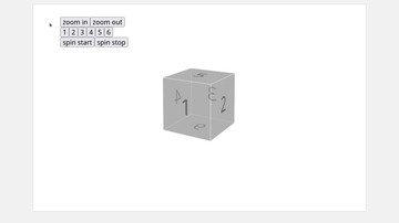 A css3 3d cube built with modern frontend techniques for responsive and reusable UI.