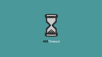 A 408 timeout built with modern frontend techniques for responsive and reusable UI.