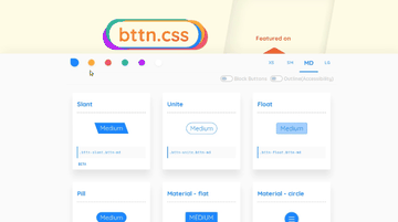 A bttn.css built with modern frontend techniques for responsive and reusable UI.
