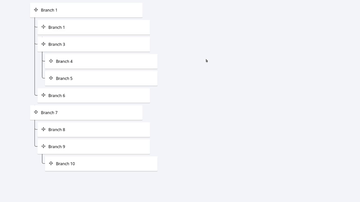 A tree sortable built with modern frontend techniques for responsive and reusable UI.