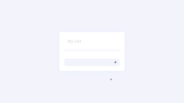 A to do list built with modern frontend techniques for responsive and reusable UI.