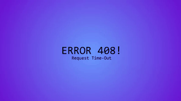 A simple animation for 408 error built with modern frontend techniques for responsive and reusable UI.