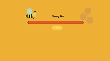A bee progress bar built with modern frontend techniques for responsive and reusable UI.