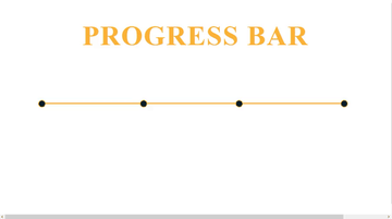 A step progress bar built with modern frontend techniques for responsive and reusable UI.