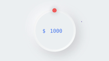 A radial range slider built with modern frontend techniques for responsive and reusable UI.