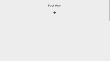 A return to top arrow built with modern frontend techniques for responsive and reusable UI.