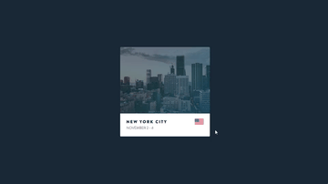 A card animation built with modern frontend techniques for responsive and reusable UI.