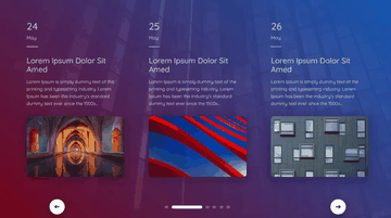 A responsive news card slider built with modern frontend techniques for responsive and reusable UI.