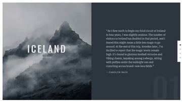 A jquery split 3d carousel built with modern frontend techniques for responsive and reusable UI.