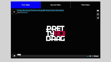 A jquery tabbed video module built with modern frontend techniques for responsive and reusable UI.