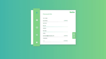A setting tabs built with modern frontend techniques for responsive and reusable UI.