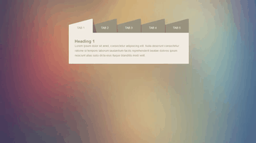 A tabs built with modern frontend techniques for responsive and reusable UI.