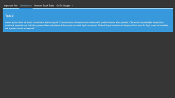 A transformer tabs built with modern frontend techniques for responsive and reusable UI.