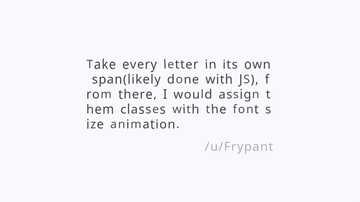 A jquery break/animate warping text paragraph built with modern frontend techniques for responsive and reusable UI.